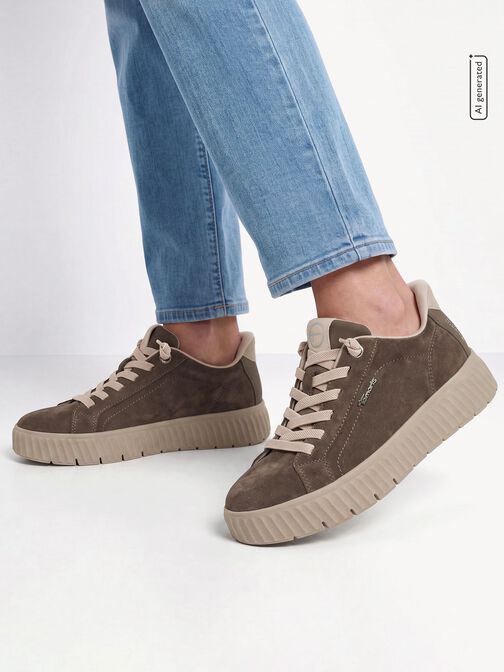 Sneaker, MUSHROOM SUEDE, hi-res