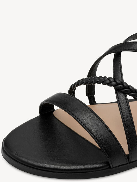 Sandaal, BLACK MATT, hi-res