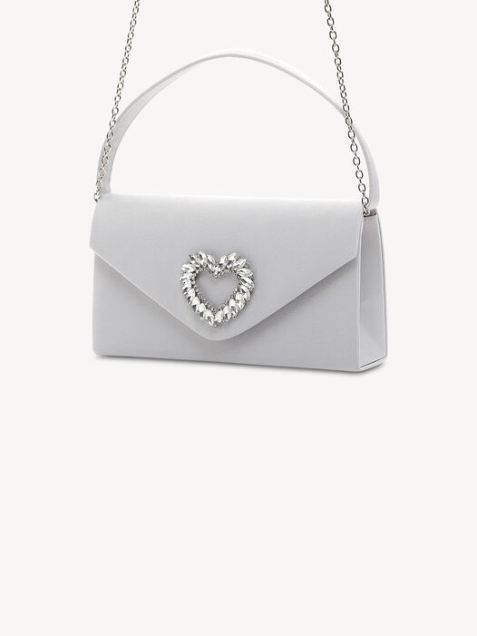 Clutch, silver, hi-res