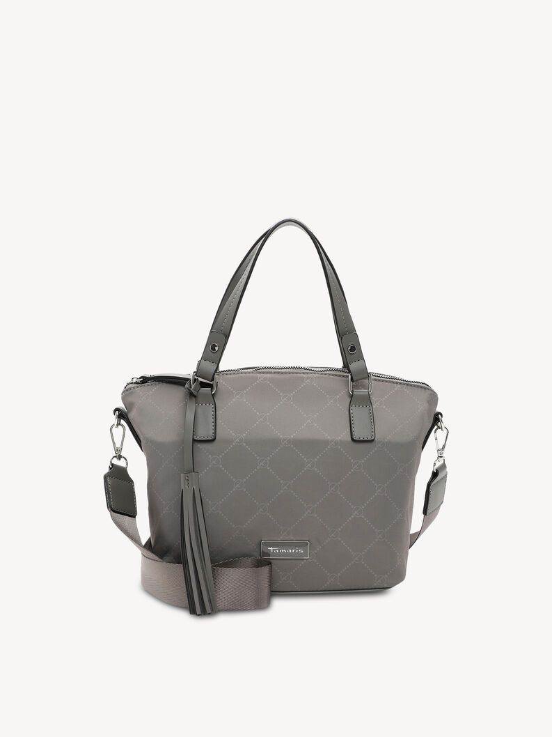 Shopping bag - grey, grey, hi-res