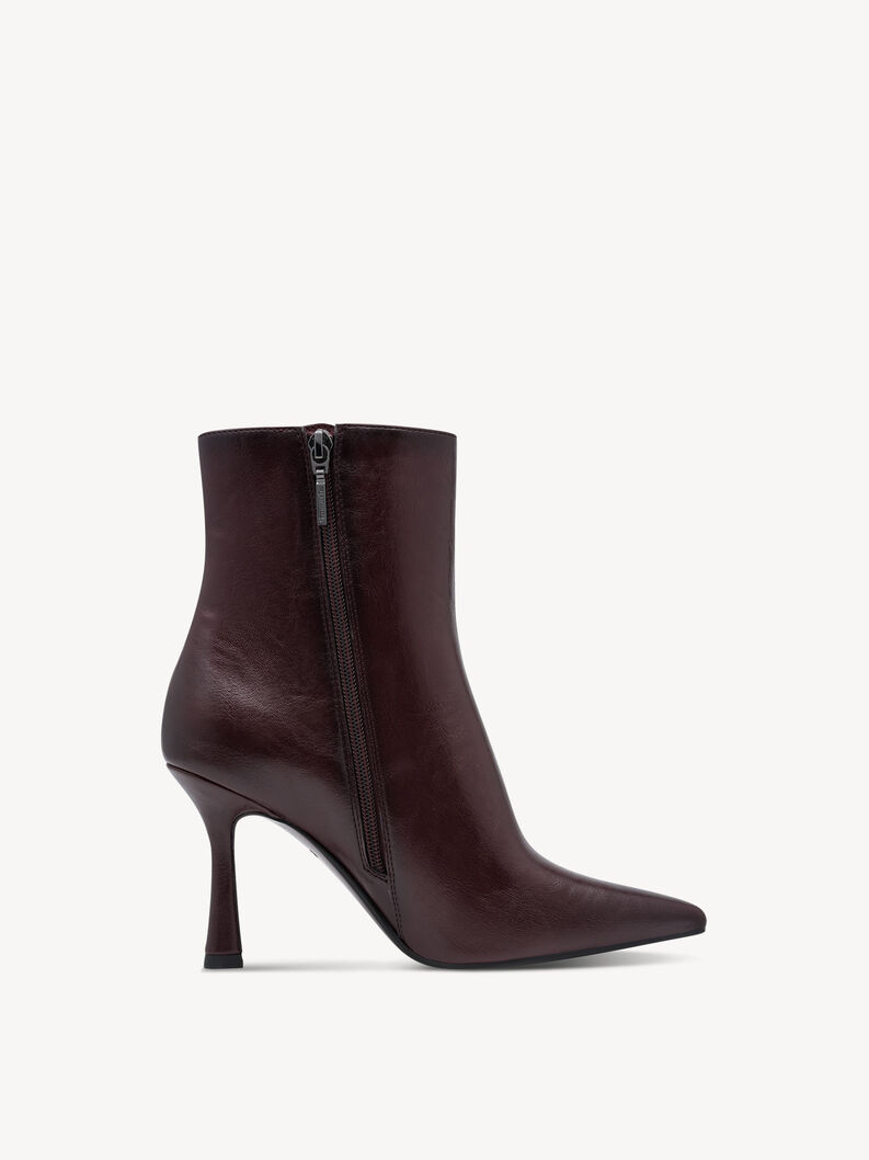 Stiefelette - rot, MERLOT, hi-res