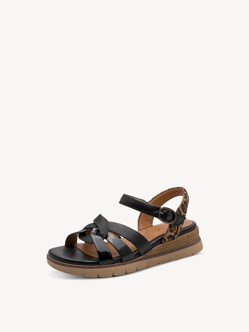 Sandale &agrave; talon - noir, BLACK COMB, hi-res