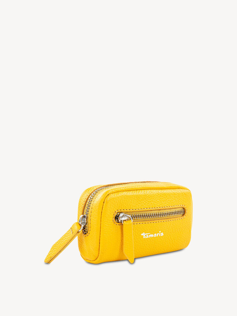 Leather Key case - yellow, lightyellow, hi-res