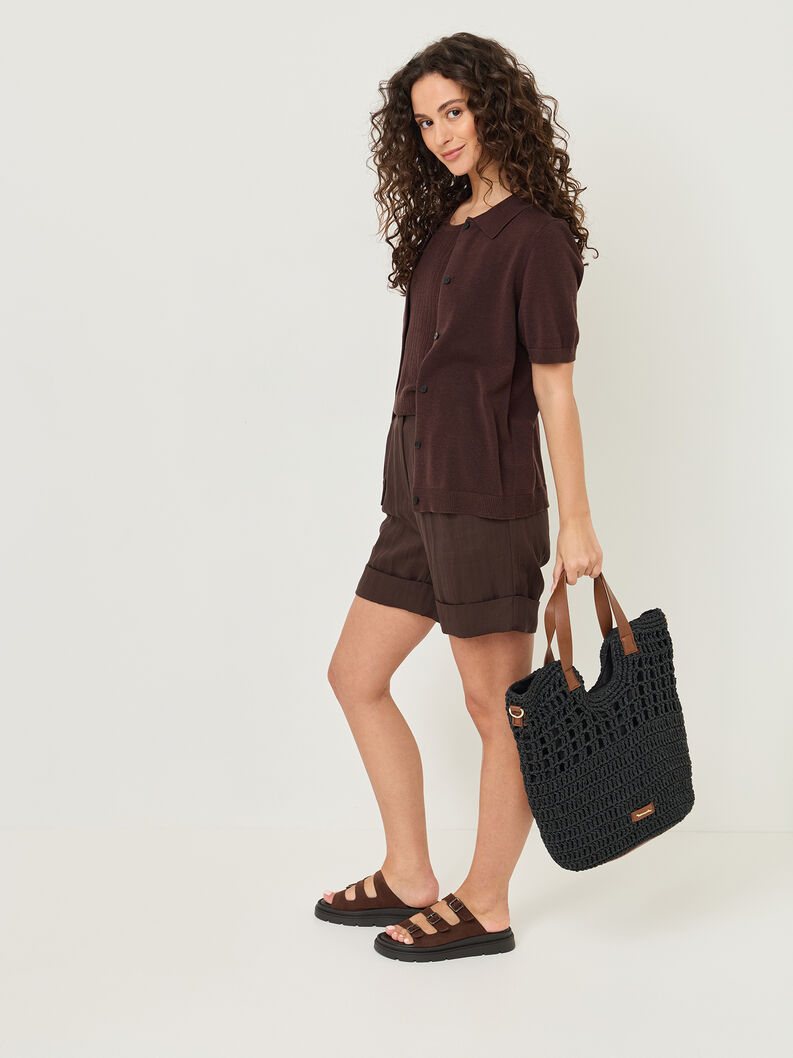 Shopper - zwart, black, hi-res