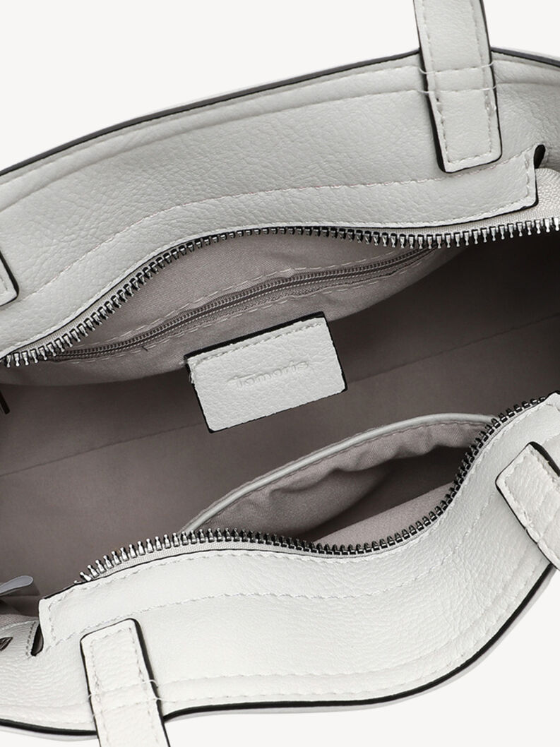 Πλαστικές τσάντες με λαβή - γκρι, lightgrey, hi-res