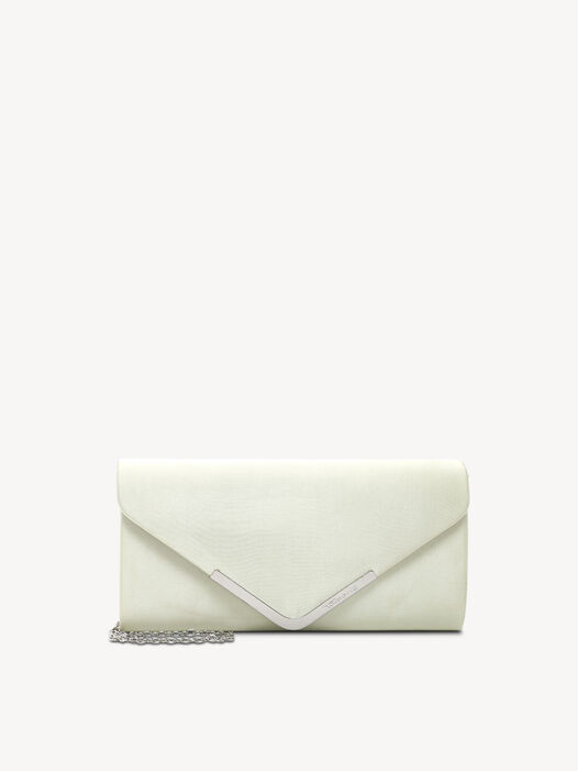 Clutch, champagner satin, hi-res