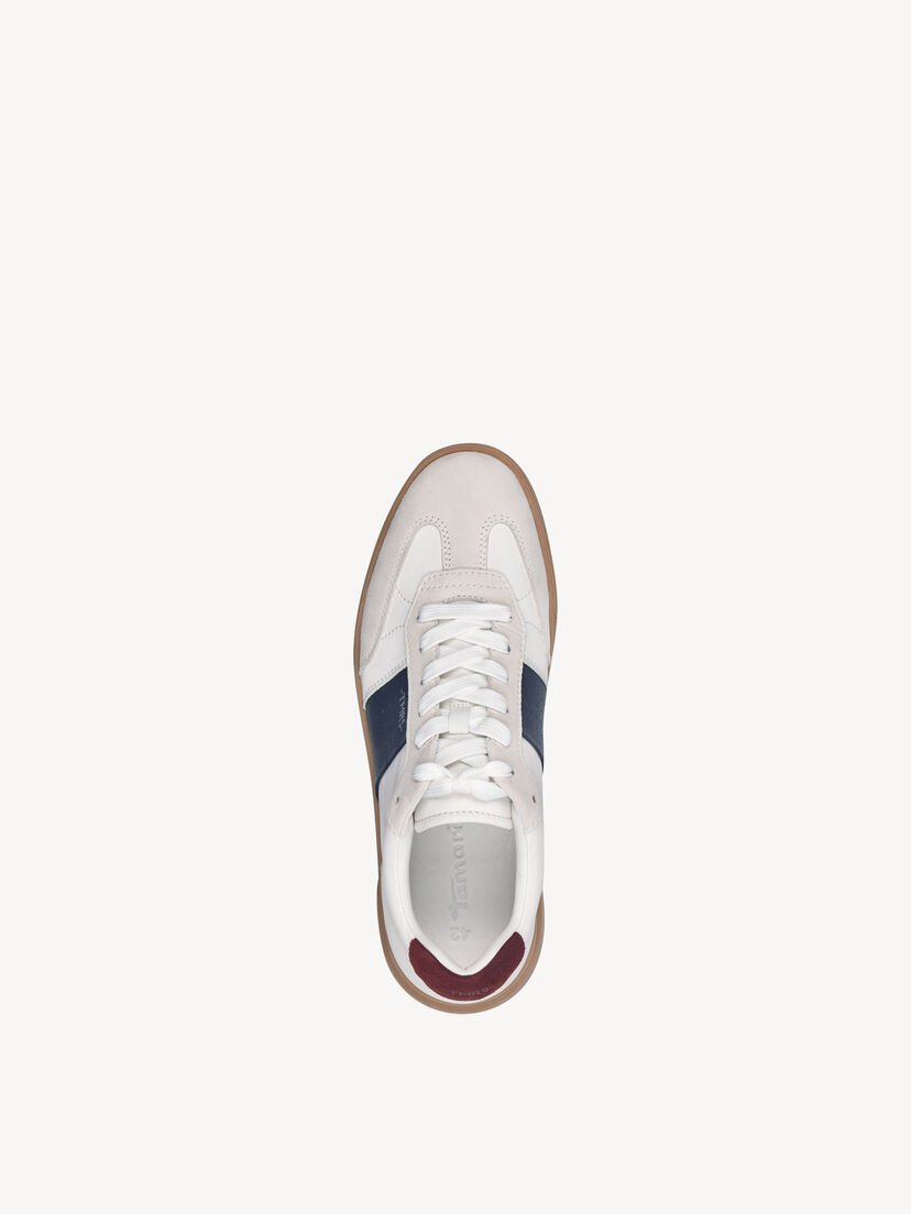 Sneaker - wit, WHITE/NAVY, hi-res