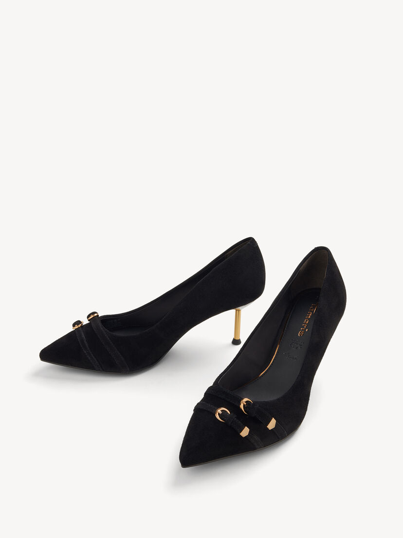 Pumps - zwart, BLACK SUEDE, hi-res