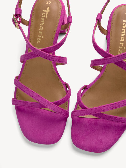 Sandaaltje, DARK PINK, hi-res