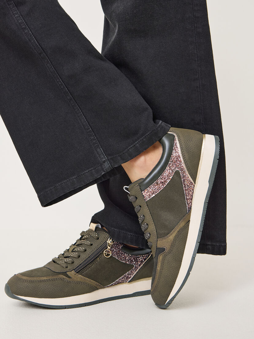 Sneaker - groen, OLIVE COMB, hi-res