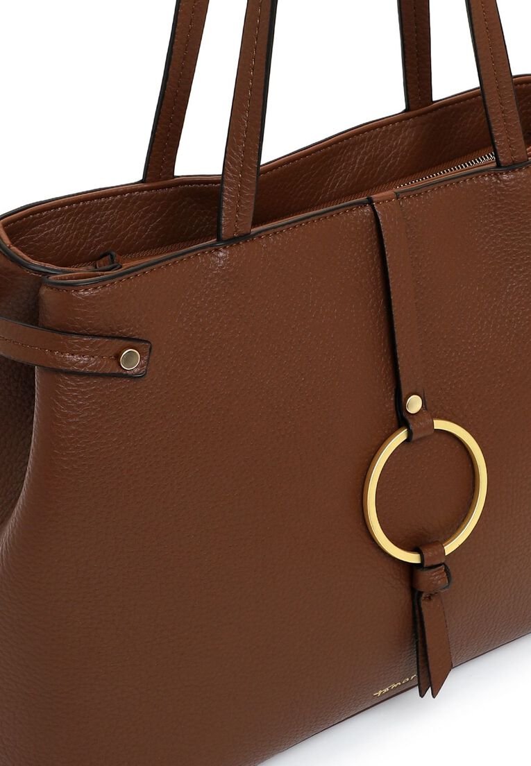 Shopper - bruin, cognac, hi-res