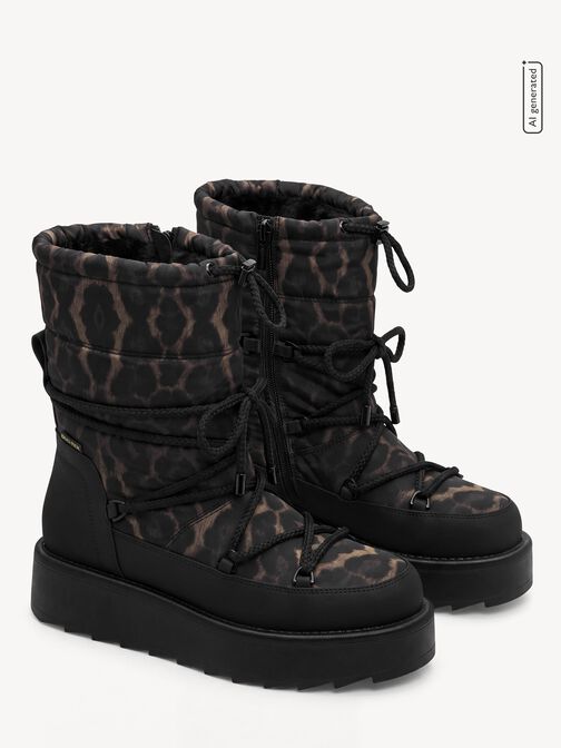 Stiefelette, BLACK/LEOPARD, hi-res