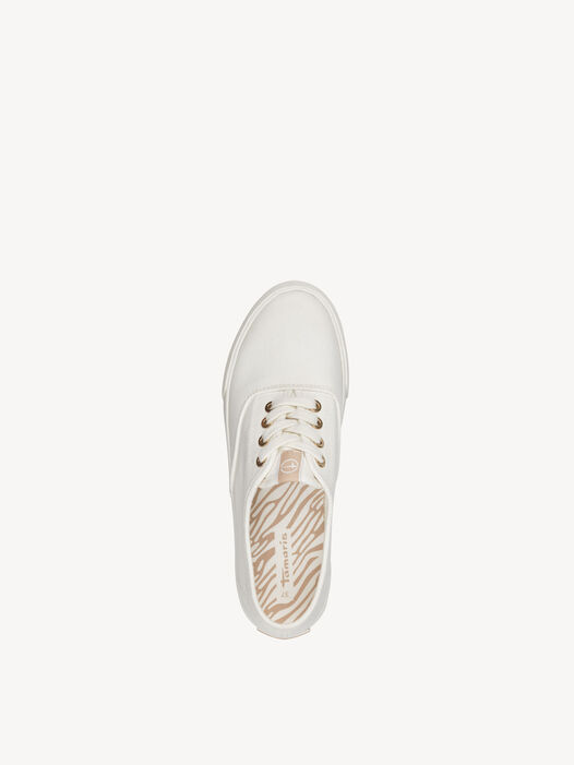 Sneaker, WHITE/GOLD, hi-res