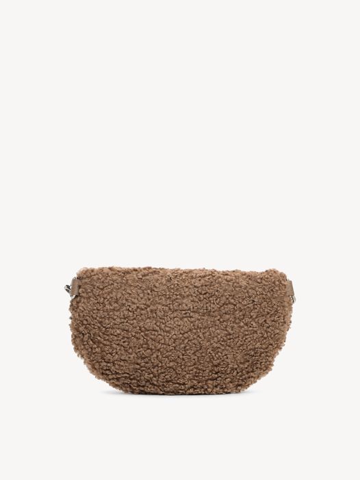 Schoudertas, taupe, hi-res