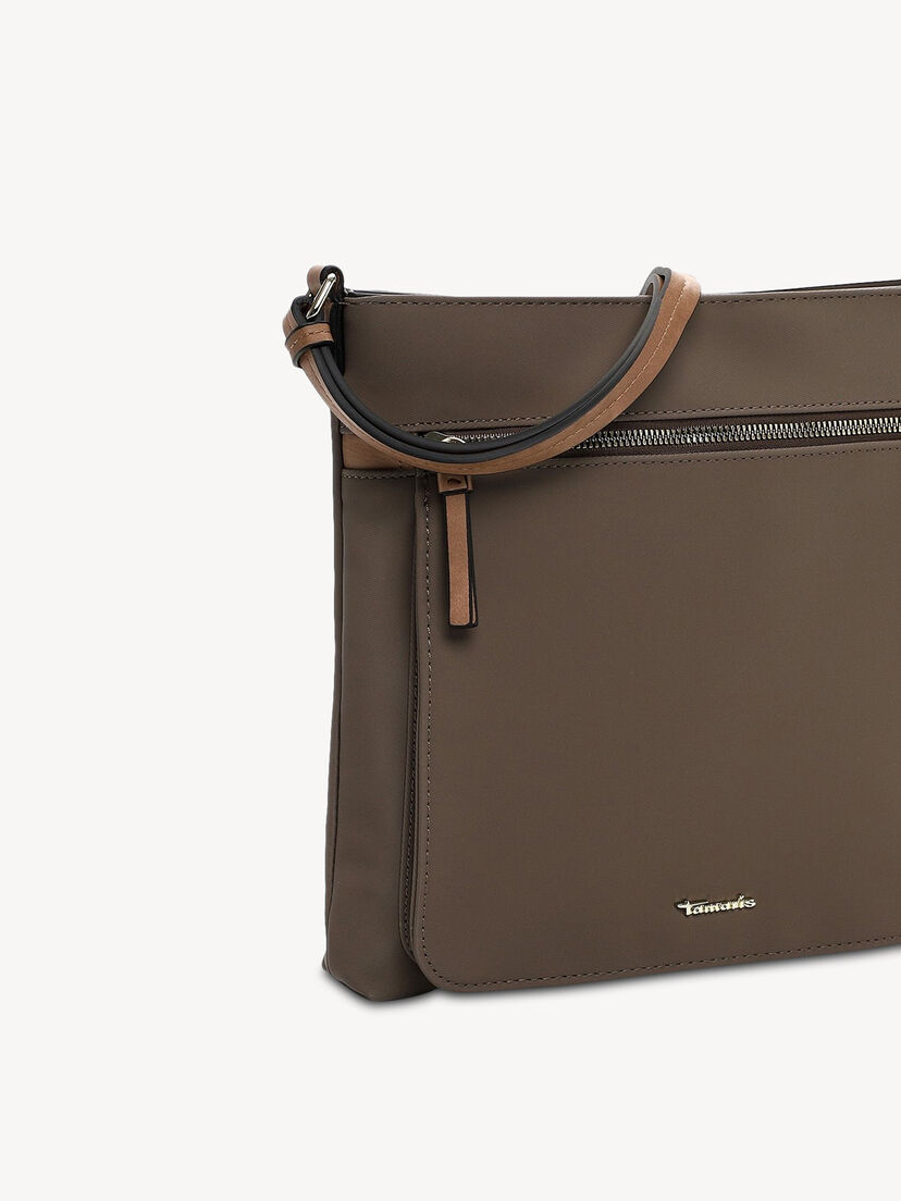 Schoudertas, taupe, hi-res
