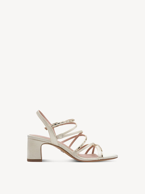 Sandale &agrave; talon, PEARL, hi-res
