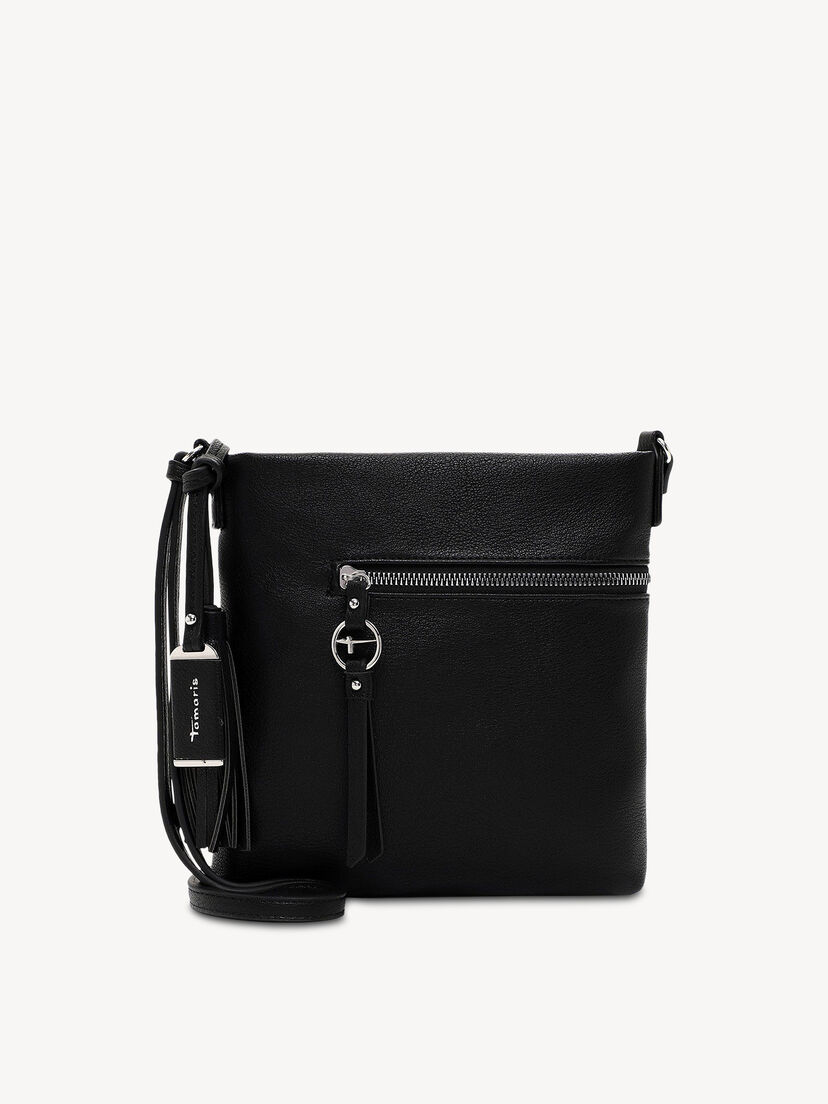 Schoudertas - zwart, black, hi-res