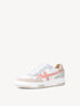 Leather Sneaker - undefined, WHITE/PASTEL, hi-res