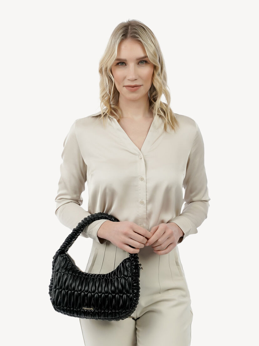 Handtas - zwart, black, hi-res