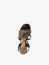 Heeled sandal - black, BLACK/NUDE, hi-res