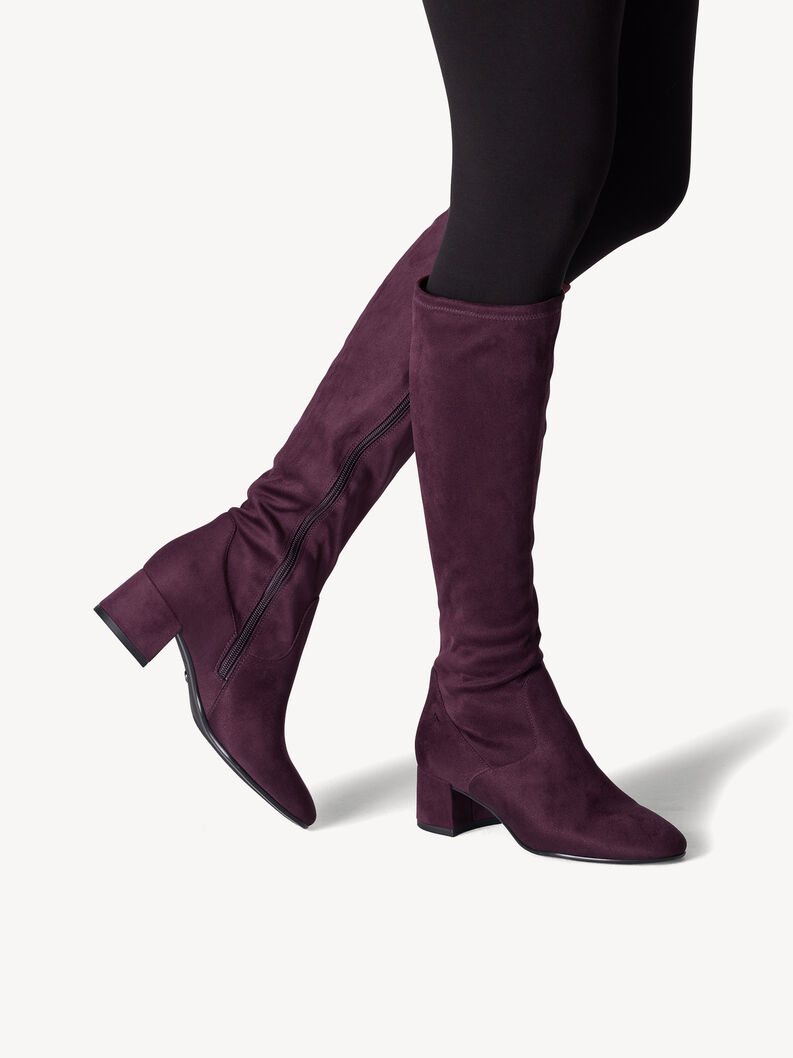 Stiefel - rot, MERLOT, hi-res