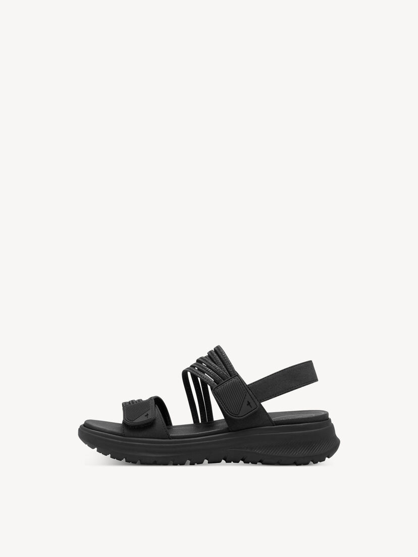 Sandaal, BLACK UNI, hi-res