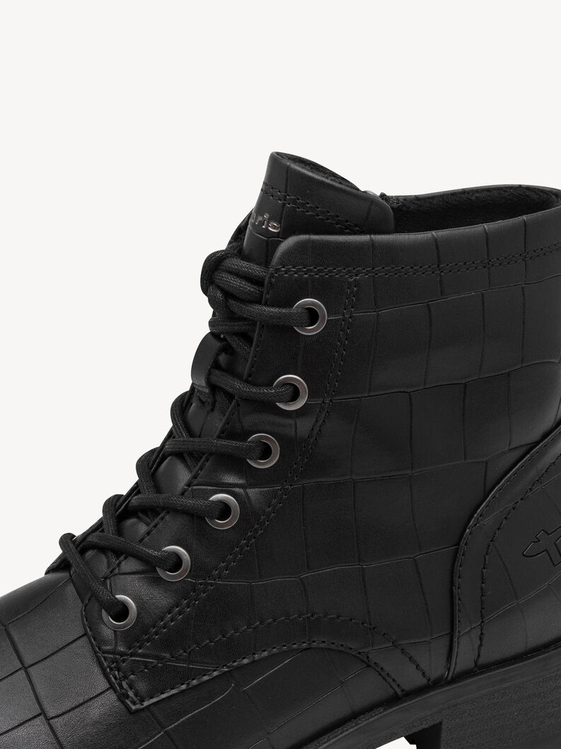 Bottine - noir, BLACK CROCO, hi-res