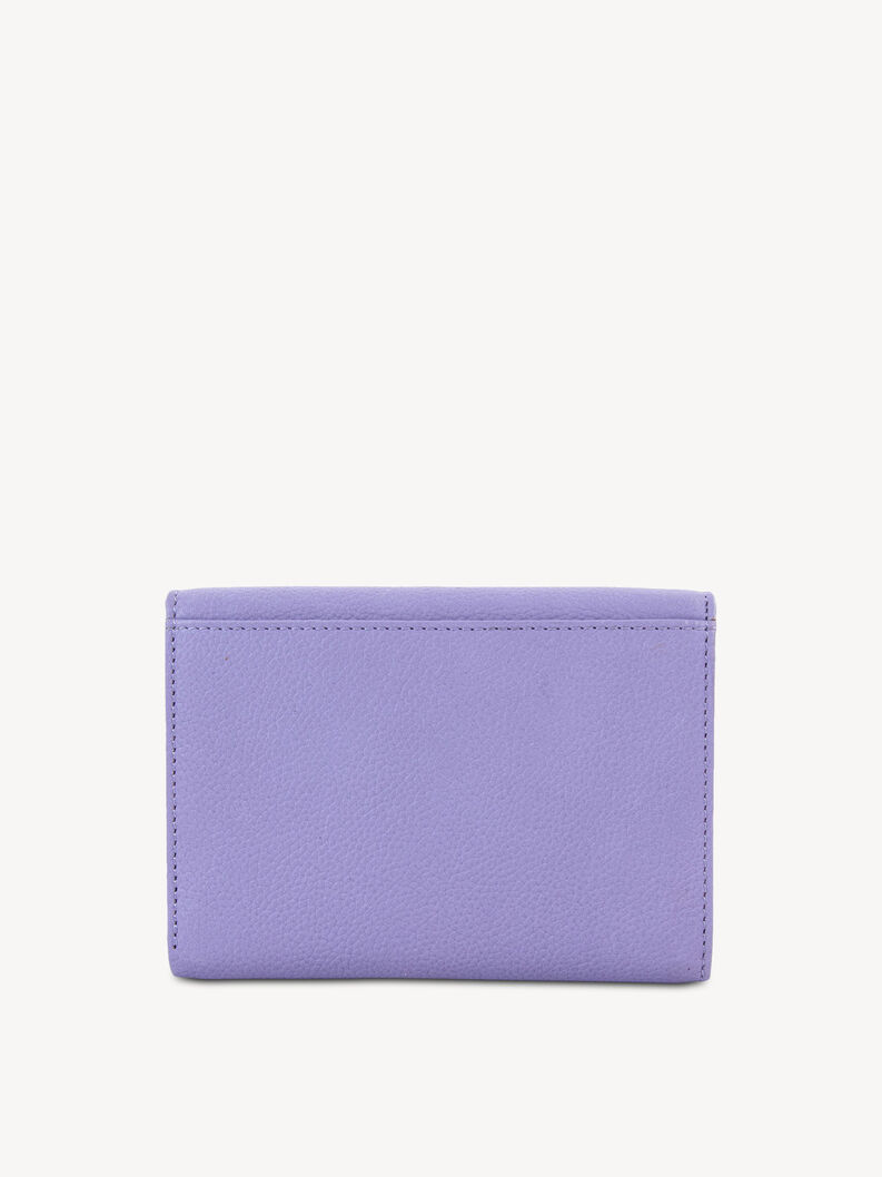 Portefeuille en cuir - mauve, lightpurple, hi-res
