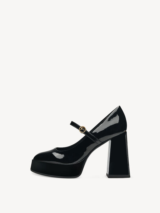 Pumps, BLACK PATENT, hi-res