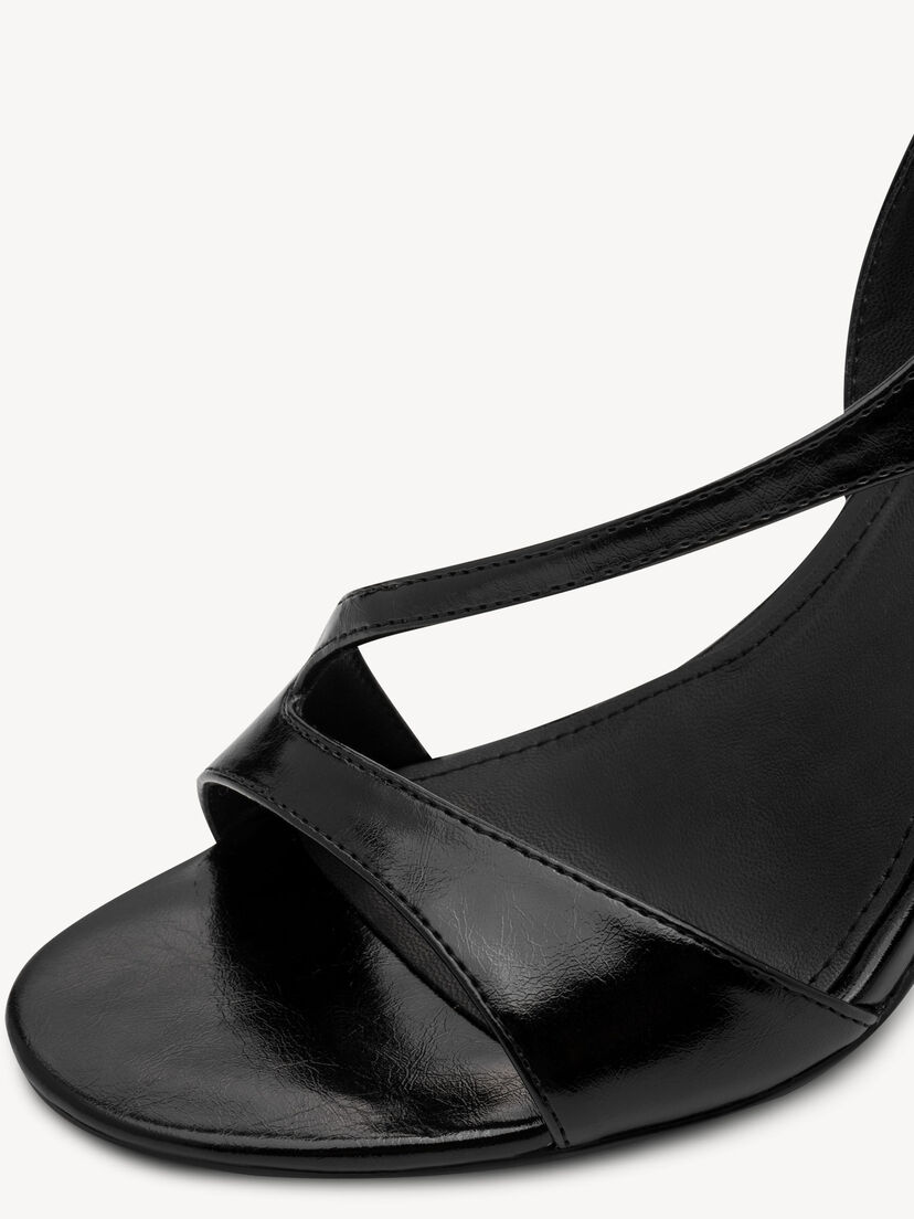 Sandaaltje - zwart, BLACK, hi-res