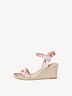 Heeled sandal - rose, ROSE FLOW.PLEA, hi-res