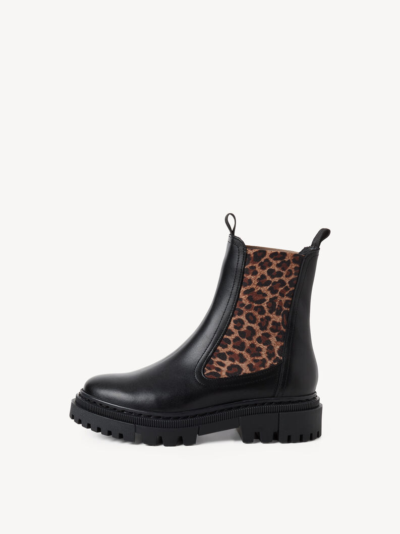 Chelsea Boot, BLACK/LEOPARD, hi-res