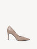 Leather Pumps - brown, TAUPE, hi-res