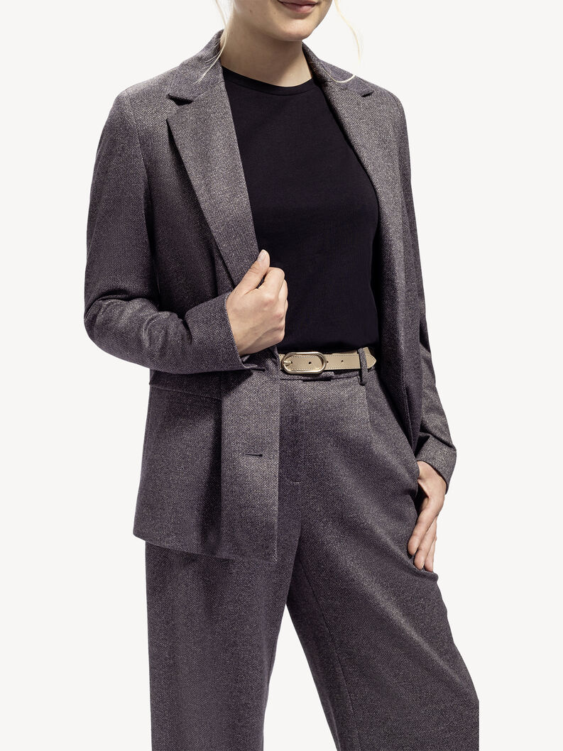 Ledergürtel - braun, taupe, hi-res