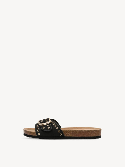 Slipper, BLACK, hi-res