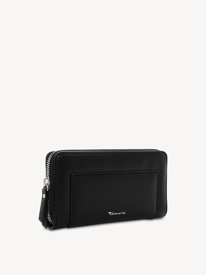 Portfel - czarny, black, hi-res
