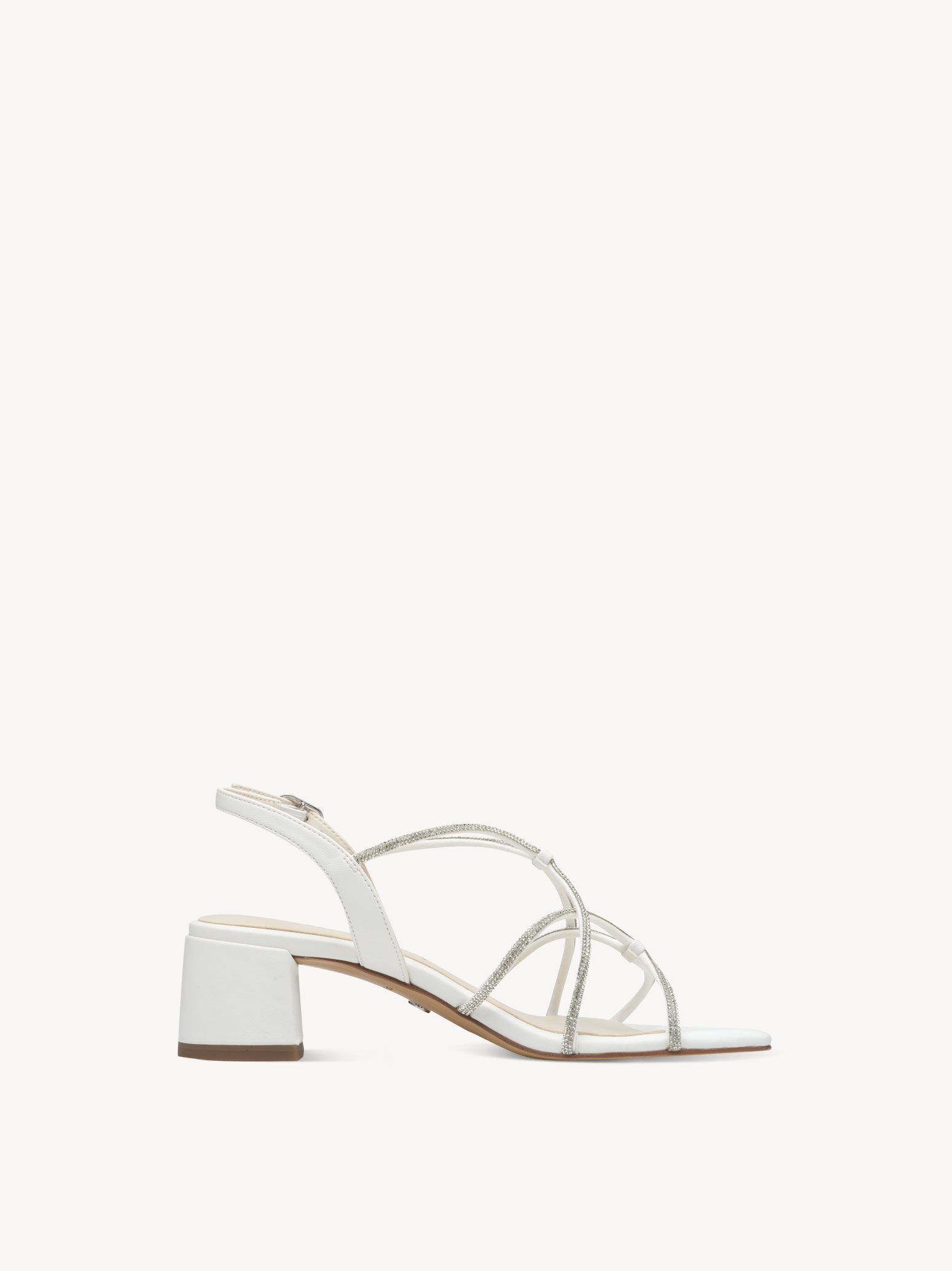 Tamaris Damen Riemchensandalen – Blau Navy Metallic, Modell 1-1-28239-24