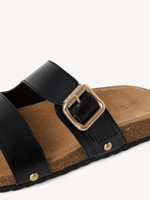 Slipper, BLACK, hi-res