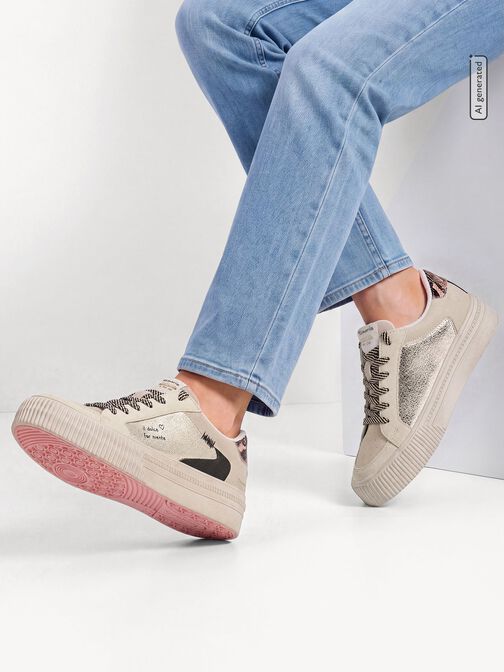 Sneaker, TAUPE, hi-res