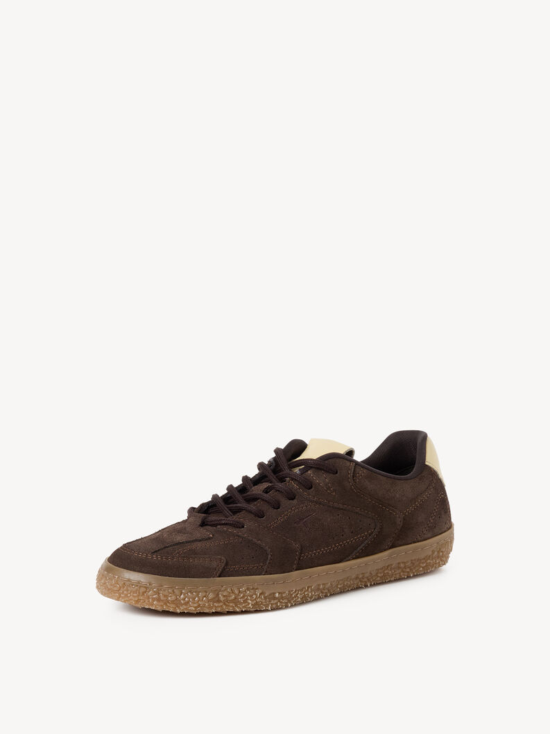 Basket en cuir - marron, MOCCA COMB, hi-res