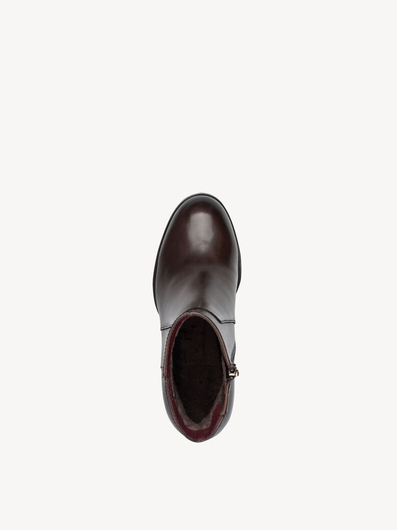 Leather Bootie - brown, 304, hi-res