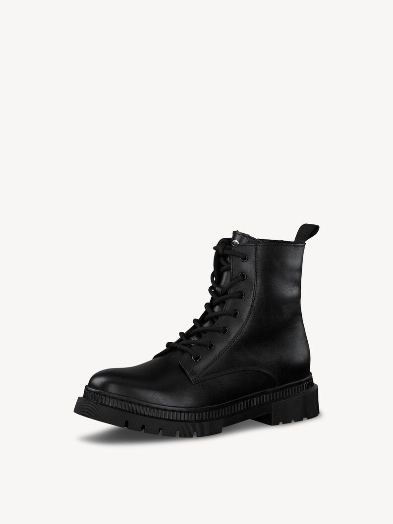 Bootie - black warm lining, BLACK, hi-res