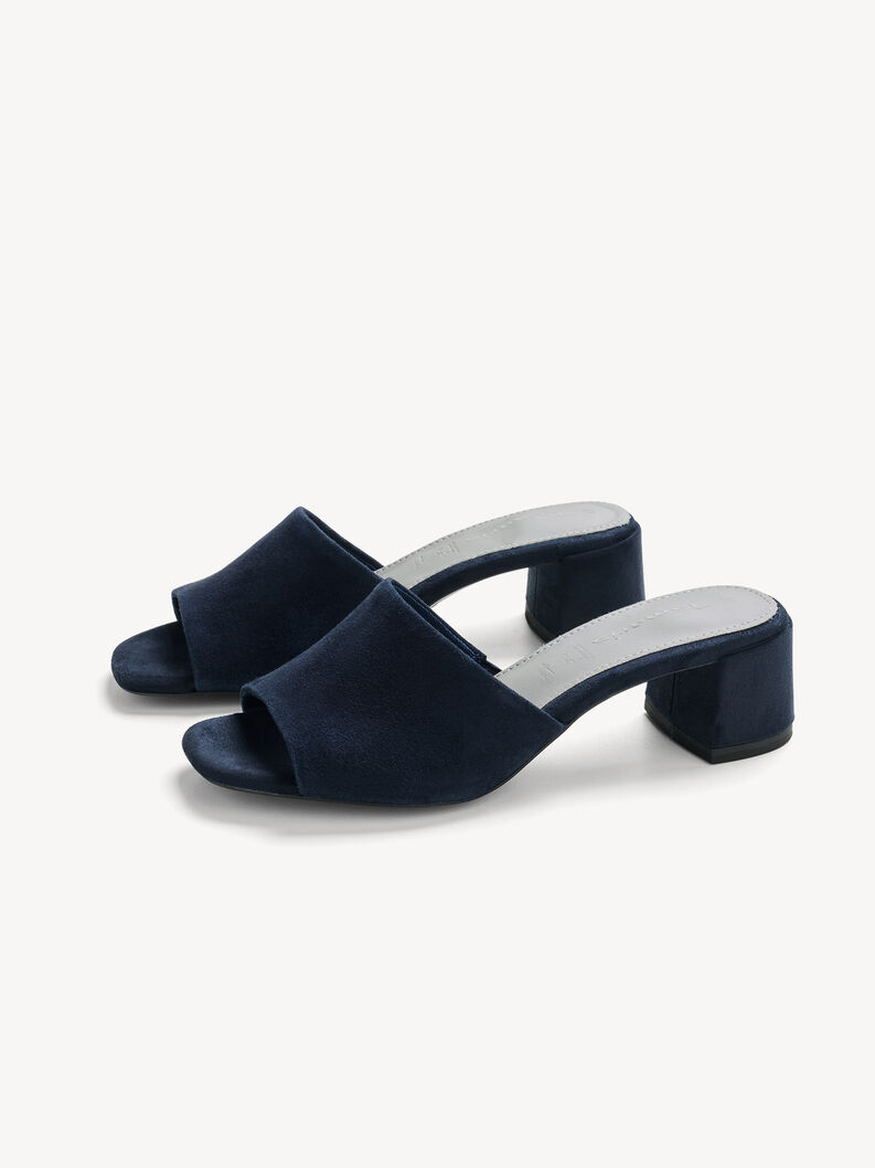 Mule, NAVY SUEDE UNI, hi-res