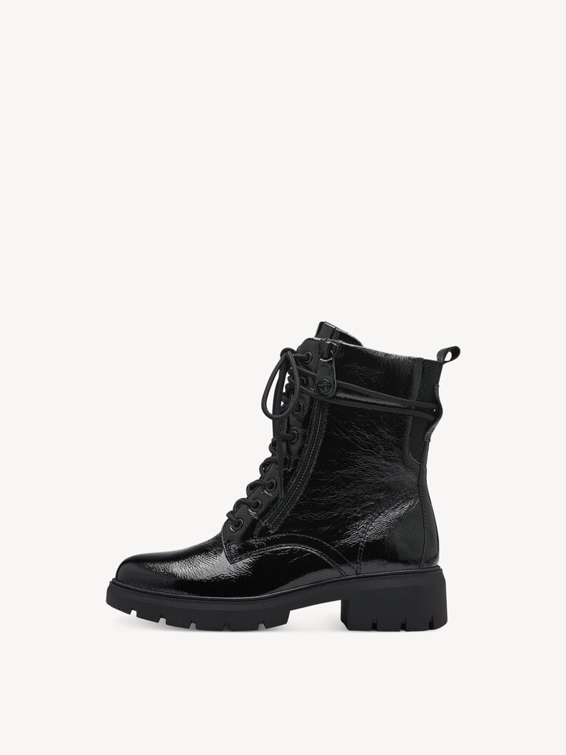 Bootie - black, BLACK PATENT, hi-res