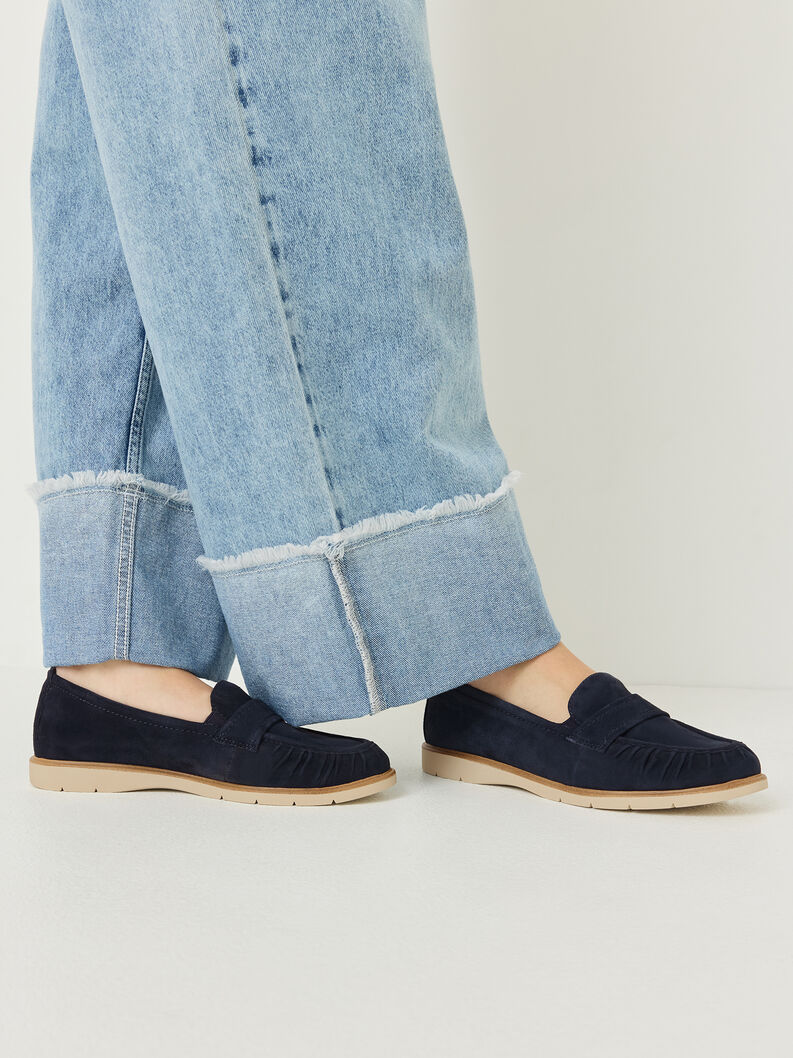 Slipper, NAVY, hi-res