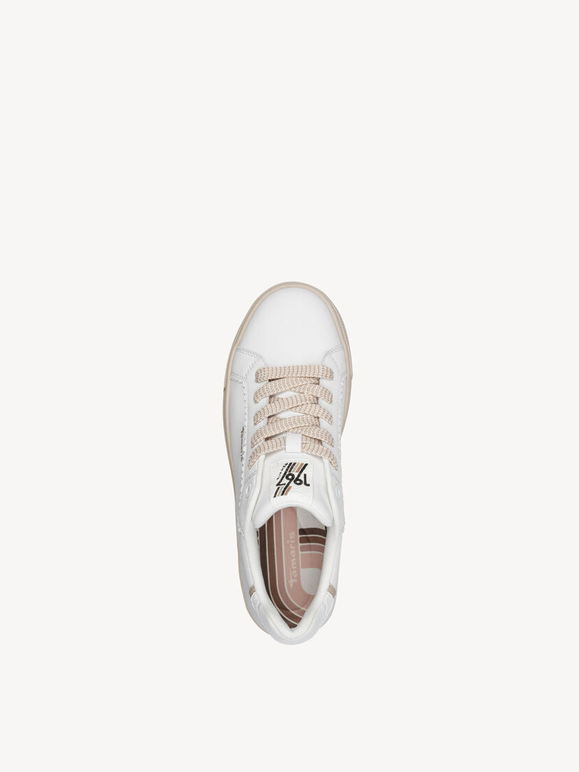 Sneaker - wit, WHITE LEATHER, hi-res