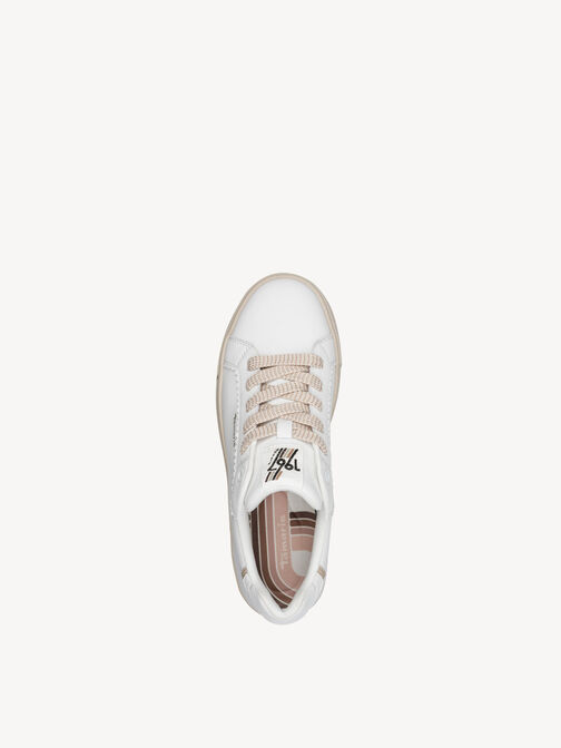 Sneaker, WHITE LEATHER, hi-res
