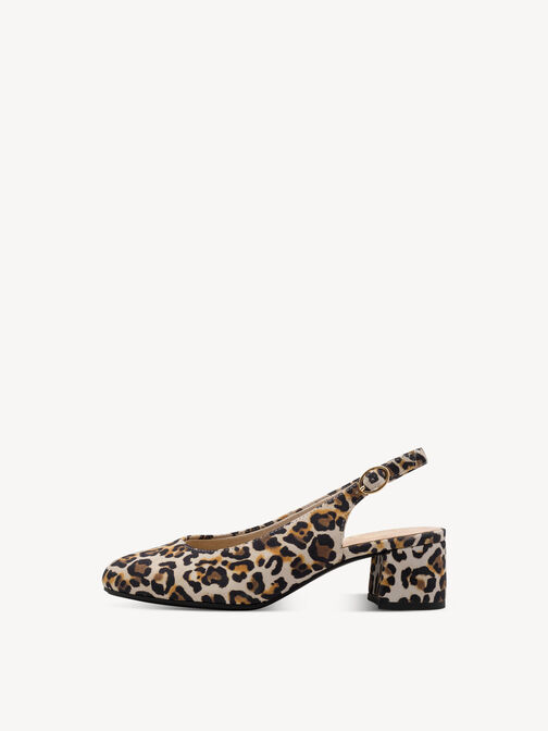 Scarpe con cinturino alla caviglia, LEOPARD, hi-res
