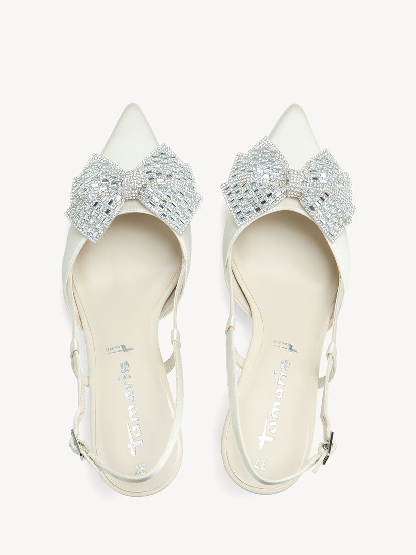 Slingpumps - wit, PEARL, hi-res