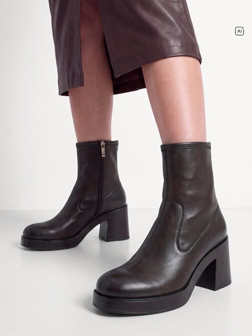 Bootie, MAHOGANY, hi-res